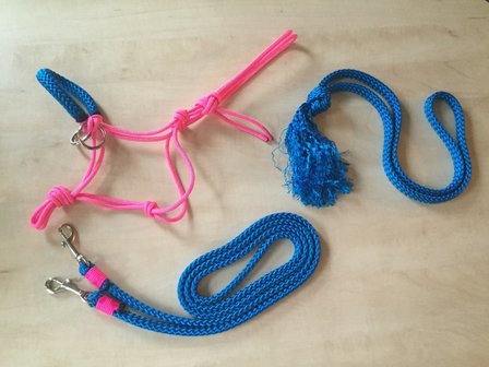 SET! Touwhalster+teugels+neckrope 