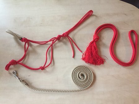 SET! Touwhalster+halstertouw+neckrope