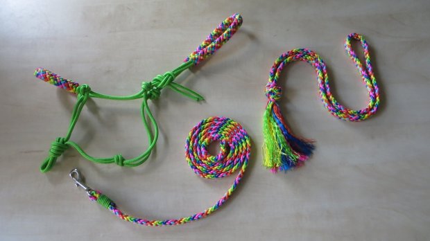 SET! Touwhalster+halstertouw+neckrope