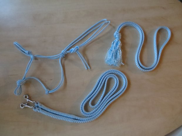 SET! Basic touwhalster+teugels+neckrope